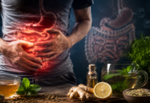 Imagine medicală reprezentând balonarea frecventă și disconfortul digestiv