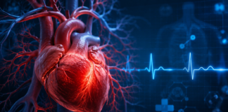 Primele semne ale unui infarct la femei: ce nu trebuie să ignori Femeie de peste 50 de ani resimțind dureri în piept, posibil simptom al unui infarct.