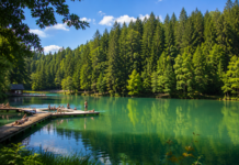 Lacul din România care a uimit lumea întreagă. Locul unde poți simți apa rece și caldă în același timp și care deține un record mondial Lacul Ursu din Sovata, cel mai mare lac helioterm natural din lume.