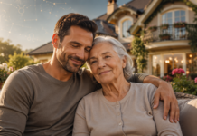 Zodia de bărbat care își iubește mama mai mult decât pe oricare dintre femeile din viața lui Bărbat adult alături de mama sa, ilustrând zodia masculină cea mai atașată de familie