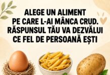 Test de personalitate: Ce aliment ai putea mânca crud? Alegerea ta poate spune ceva surprinzător despre tine