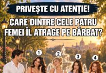 Care dintre cele patru femei i-a atras atenția bărbatului? Alegerea ta poate spune ce observi prima dată la oameni