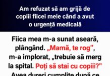 Fiica mea m-a sunat într-o urgență medicală și m-a rugat să stau cu copiii — am refuzat, dar nu mi-am imaginat niciodată ce avea să urmeze