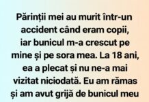 Au apărut doar după ce bunicul a lăsat o moștenire
