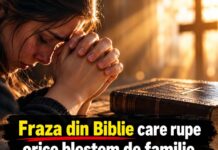 Fraza din Biblie care rupe orice blestem de familie. Rostește-o azi și vei simți cum ți se schimbă viața